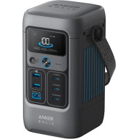 Портативна зарядна станція Anker SOLIX C200 DC 200 Вт, 60 000 мА·год (192 Вт·год), LiFePO4, 5 USB-портів