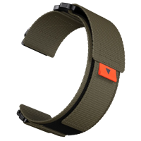 Ремінець нейлоновий 22mm для годинника Garmin EpixPro Fenix Pro Enduro Tactix зелений