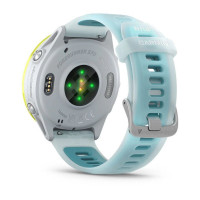 Смарт-годинник Garmin Forerunner 570 (47 мм), насичено-жовтий алюмінієвий безель з біло-бірюзовим ремінцем