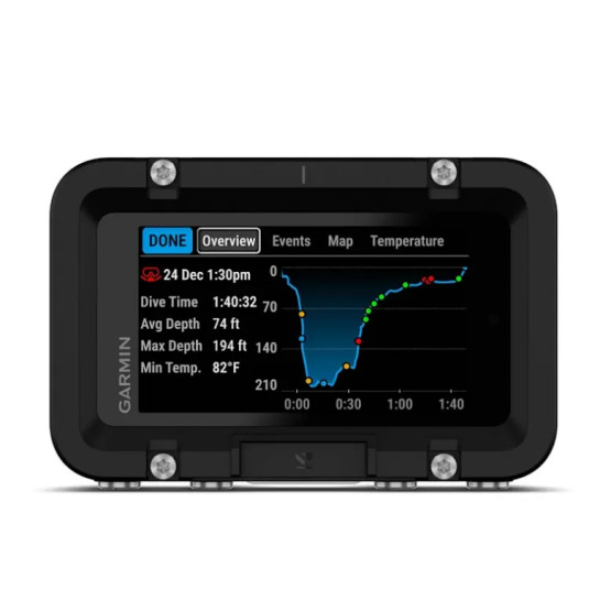 Garmin Descent X50i – інноваційний підводний комп'ютер для дайвінгу