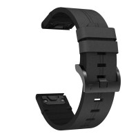 Шкіряний змінний ремінець для  Fenix 6  коричневий 22mm