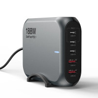  Портативний швидкий зарядний хаб Anker 188W GaN з 5 портами