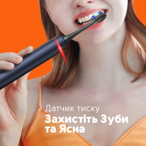 Электрическая зубная щетка Bitvae S3 Smart 4 насадки и футляр Золото