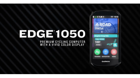 Garmin представляє Edge 1050 – яскравий велокомп'ютер з широким комплексом інтелектуальних функцій
