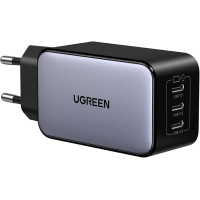 Зарядный устройство для UGREEN X556 65W GaN Fast Charger 3-Port Type-C Space Gray EU