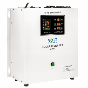 Гібридний ДБЖ/інвертор Volt Polska SINUS PRO 2000 S 24/230V 1400/2000W + 40A MPPT 100V