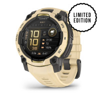 Смарт-годинник Garmin Instinct 3 45 мм AMOLED Citrine (бежевий)
