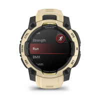 Смарт-годинник Garmin Instinct 3 45 мм AMOLED Citrine (бежевий)