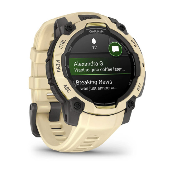 Garmin Instinct 3 45 мм AMOLED Citrine (010-02936-02)
