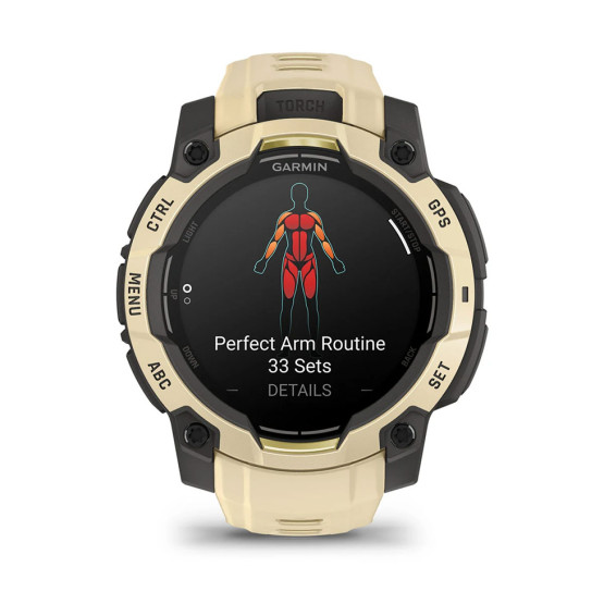 Garmin Instinct 3 45 мм AMOLED Citrine (010-02936-02)
