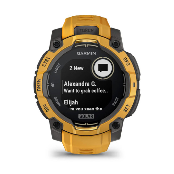Garmin Instinct 3 45 мм Solar Sunburst