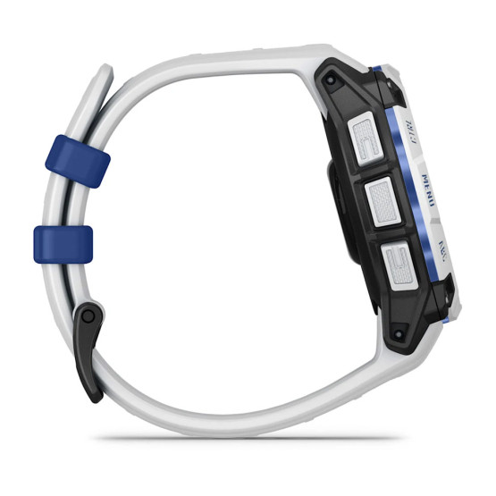 Garmin Instinct 3 45 мм Solar Whitestone/Bolt Blue