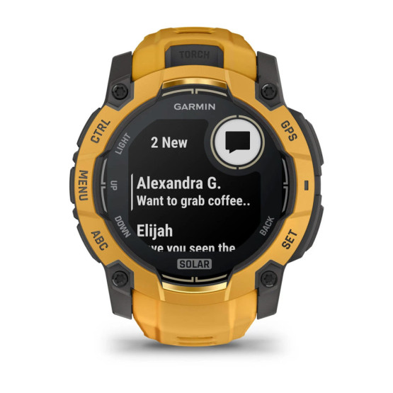 Garmin Instinct 3 50 мм Solar Sunburst