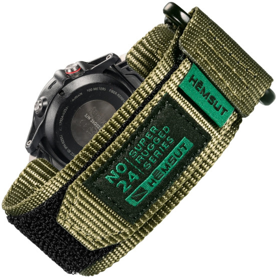 Ремінець для Garmin HEMSUT 26mm Nylon великий розмір для зап'ястя 210-240мм