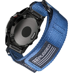 Ремінець для Garmin HEMSUT 26mm Nylon великий розмір для зап'ястя 210-240мм