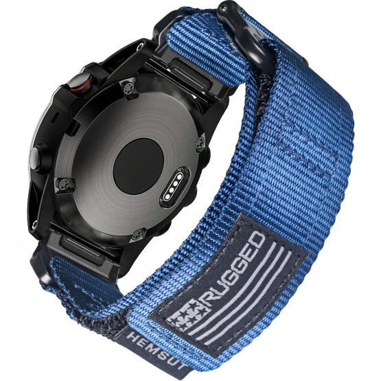 Ремінець для Garmin HEMSUT 26mm Nylon великий розмір для зап'ястя 210-240мм