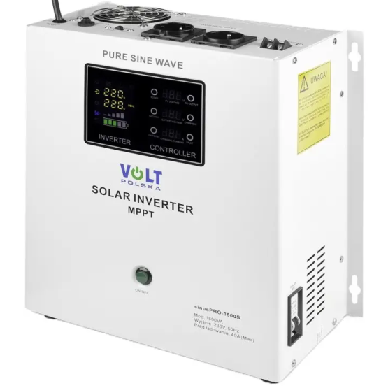 Джерело безперебійного живлення SINUS PRO 1500S 12 / 230V (1050 / 1500W) Volt Polska 3SPS150012