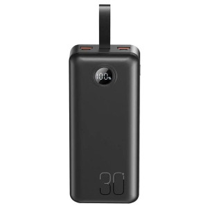 Зовнішній портативний акумулятор XO PR240 30000mAh 22.5W Black