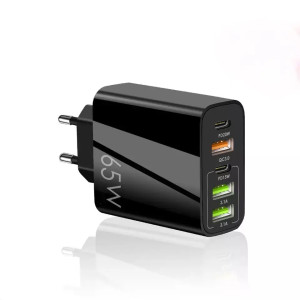 Зарядний пристрій USB C для швидкої зарядки 65 Вт USB Type C PD QC3.0