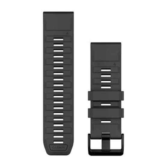 Ремінець для Garmin Fenix 7X 26mm QuickFit Graphite silicone band