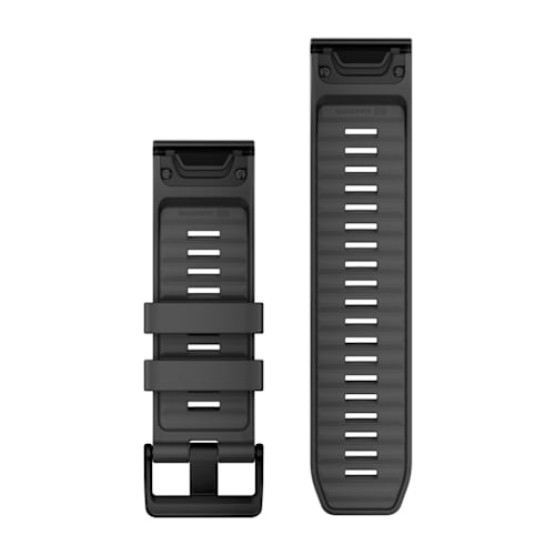 Ремінець для Garmin Fenix 7X 26mm QuickFit Graphite silicone band