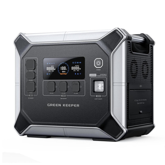 Портативна електростанція Green Keeper-VDL HS2400 2400W/2048Wh LiFePO4