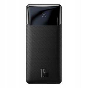 Зовнішній акумулятор (Power Bank) Baseus Bipow Digital Display Powerbank 15W 30000mAh Black