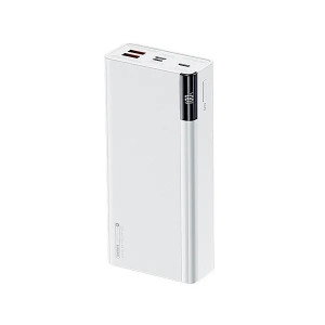 Зовнішній портативний акумулятор Remax Riji 30000mAh White 22.5W