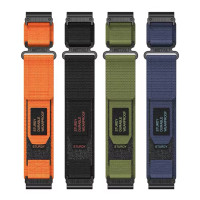 Ремінець нейлоновий 26mm для годинника Garmin EpixPro Fenix Pro Enduro Tactix чорний