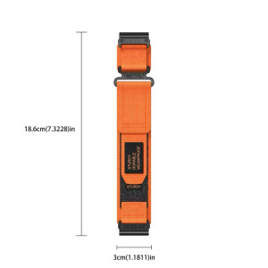 Ремінець нейлоновий 22mm для годинника Garmin EpixPro Fenix Pro Enduro Tactix чорний