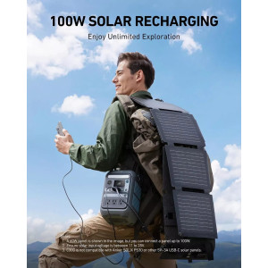 Портативна електростанція Anker SOLIX C300X Portable Power Station AC DC Outlet 288Wh 300W
