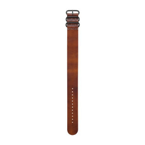 Ремінець Garmin fenix 3 / D2 Bravo / tactix Bravo, 26 мм, шкіра, Коричневий (Brown Leather)