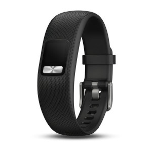 Ремінець Garmin vivofit 4, силікон, Чорний, S/M
