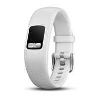 Ремінець Garmin vivofit 4, силікон, Білий, S/M