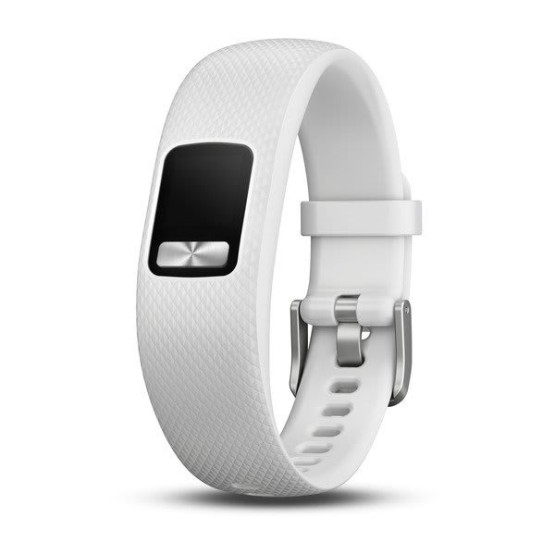 Ремінець Garmin vivofit 4, силікон, Білий, S/M