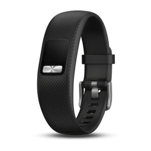 Ремінець Garmin vivofit 4, силікон, Чорний, L
