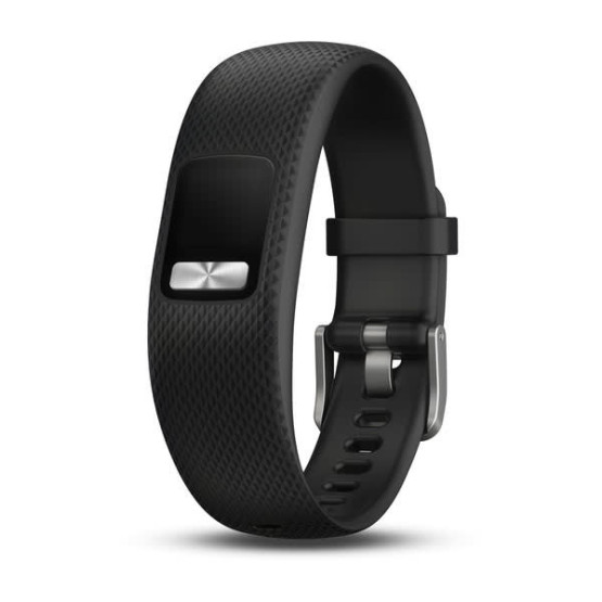 Ремінець Garmin vivofit 4, силікон, Чорний, L