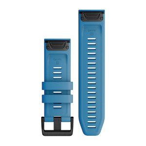 Ремінець Garmin QuickFit 26, 26 мм, силікон, Cirrus Blue
