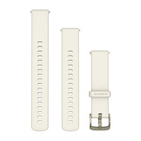 Ремешок Garmin Quick Release, 18 мм, силикон, Bone с фурнитурой Lunar Gold