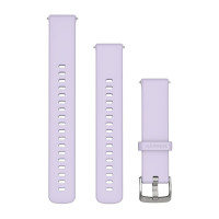 Ремінець Garmin Quick Release, 18 мм, силікон, Periwinkle зі срібною фурнітурою