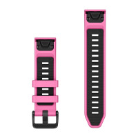 Ремешок Garmin QuickFit 20, 20 мм, силикон, Pink Aurora, дайверский набор 3 в 1