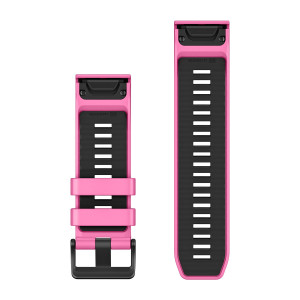 Ремінець Garmin QuickFit 26, 26 мм, силікон, Pink Aurora, дайверський набір 3 в 1