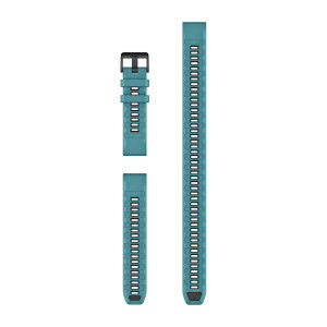 Ремінець Garmin QuickFit 22, 22 мм, силікон, Turquoise, дайверський набір 3 в 1