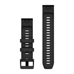 Ремінець Garmin Fenix 8 QuickFit 22mm чорний силіконовий