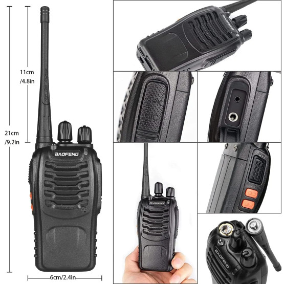 Рація Baofeng BF-888S комплект 2 шт
