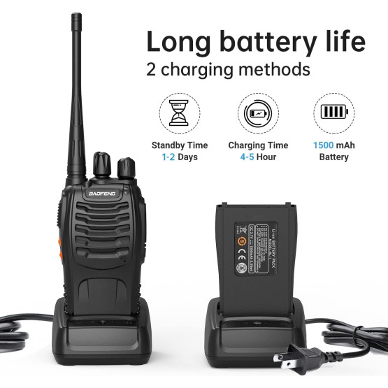 Рація Baofeng BF-888S комплект 2 шт