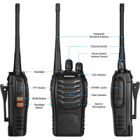 Рація Baofeng BF-888S комплект 2 шт