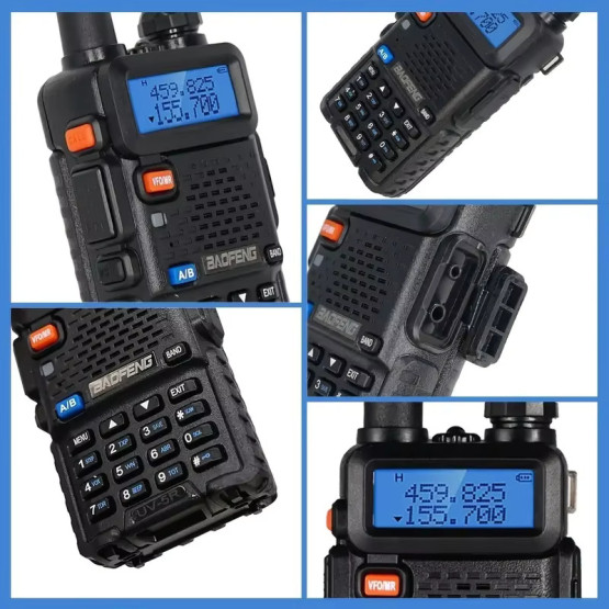 Рація Baofeng UV-5R 8 Вт + комплект 2шт
