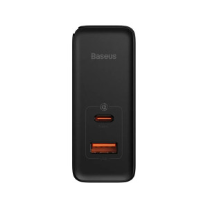 Мережевий зарядний пристрій Baseus GaN5 Pro Fast Charger Type-C+USB 100W Black