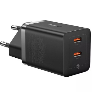 Зарядний пристрій Baseus GaN5 Pro 40W Type-C + Type-C Black